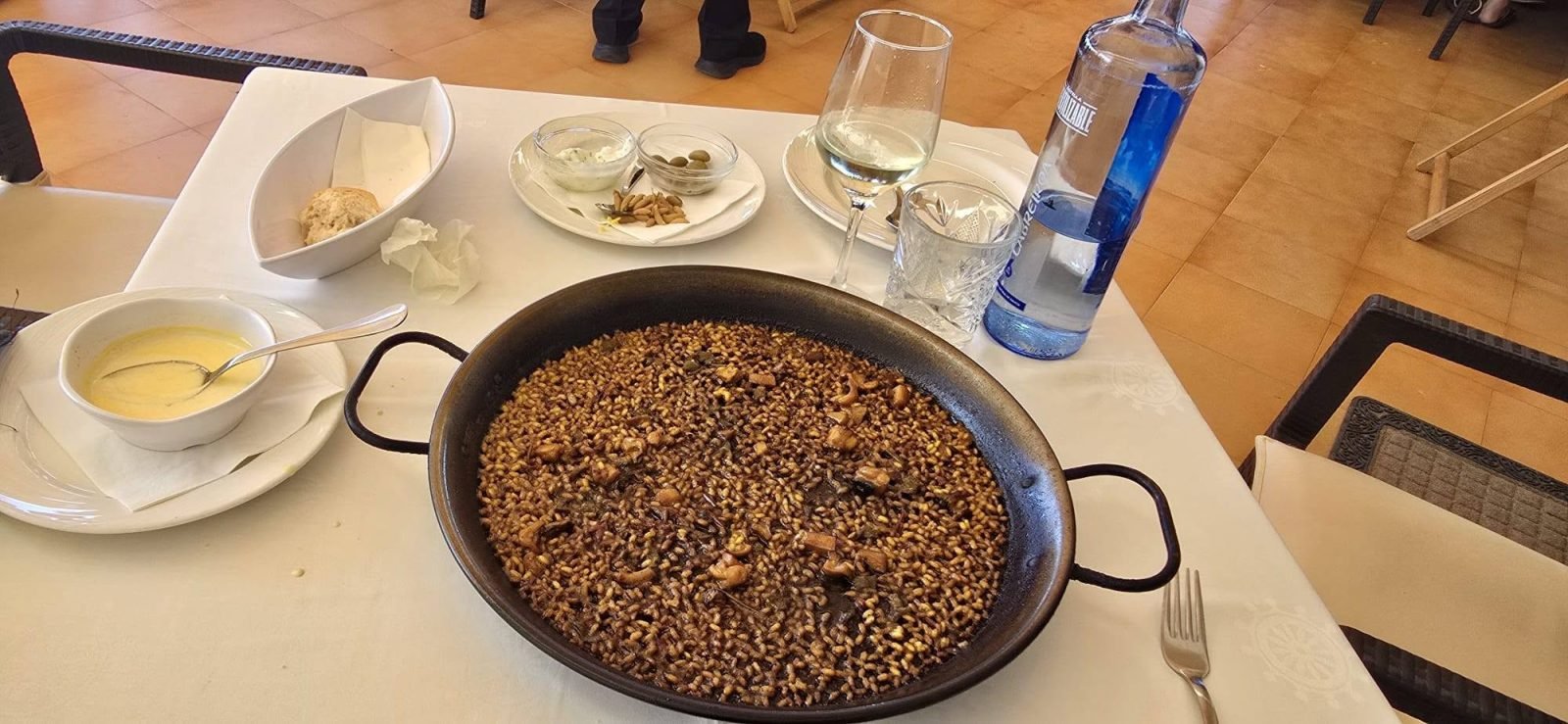Una buena comida para terminar la jornada